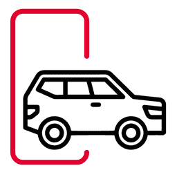 Unités accessibles en voiture