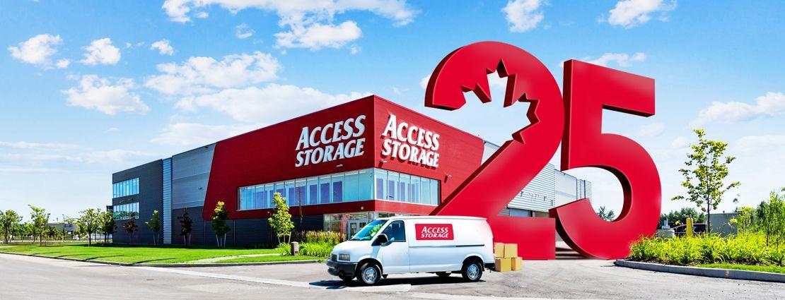 Celebrating 25 years | AccessStorage.ca