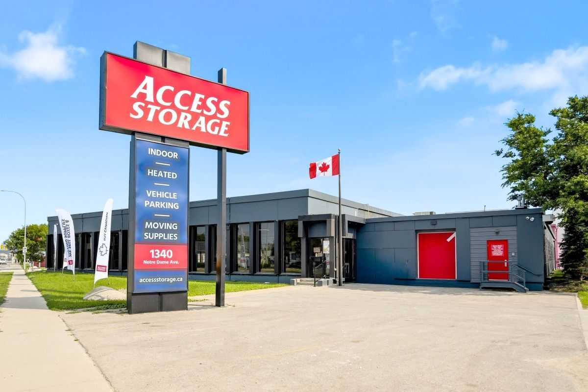 Street View - Access Storage - Winnipeg Airport