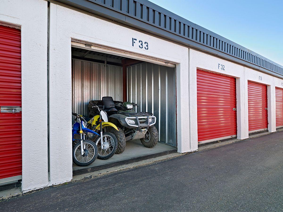 Recreational Bike Quad Storage Driveup
